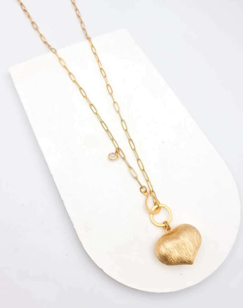 שרשרת צמיד חוליות לב