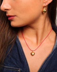 שרשרת כותנה הארט ג'יני