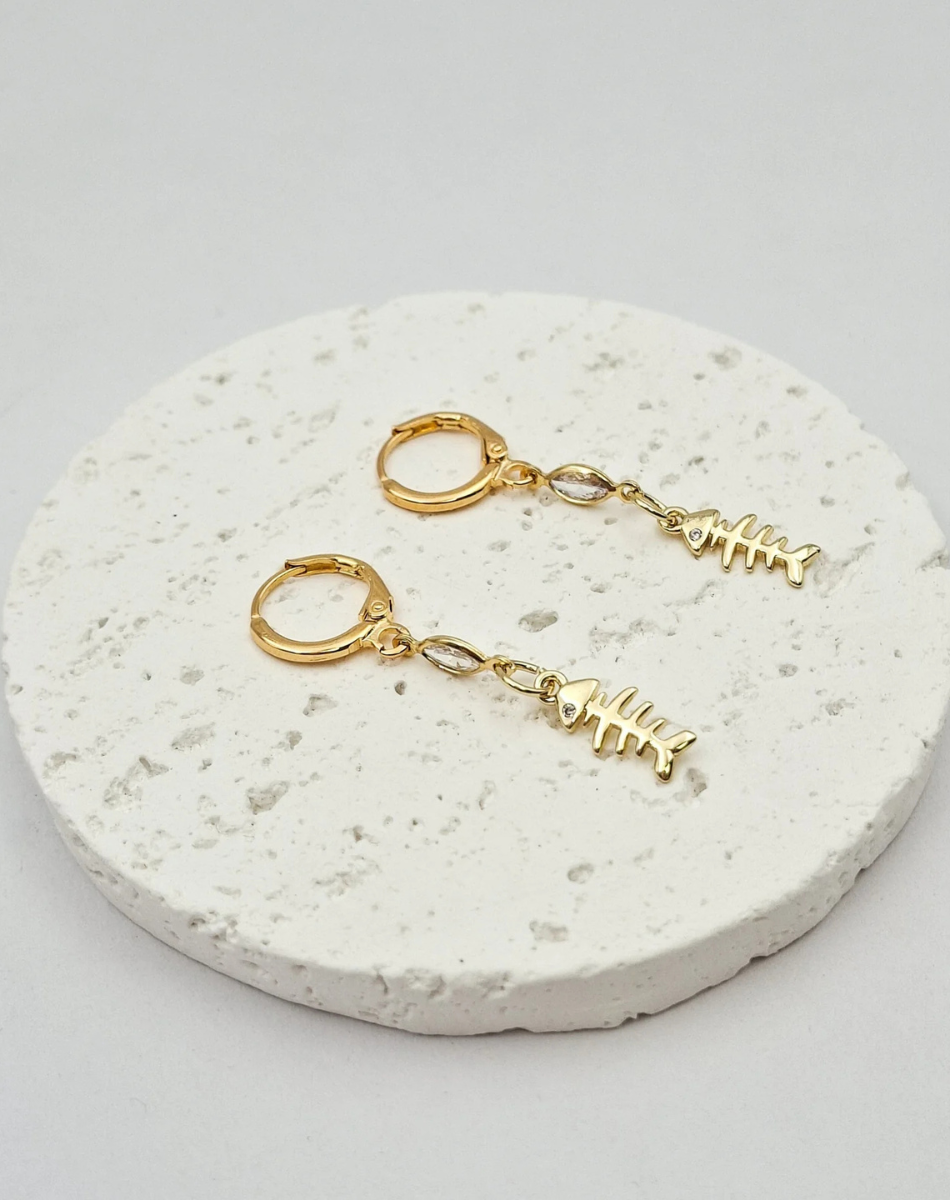 עגילי חישוק הרינג זירקון