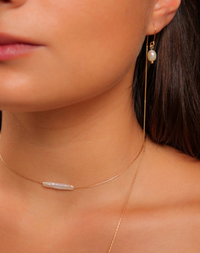 עגילי פנינים לונה