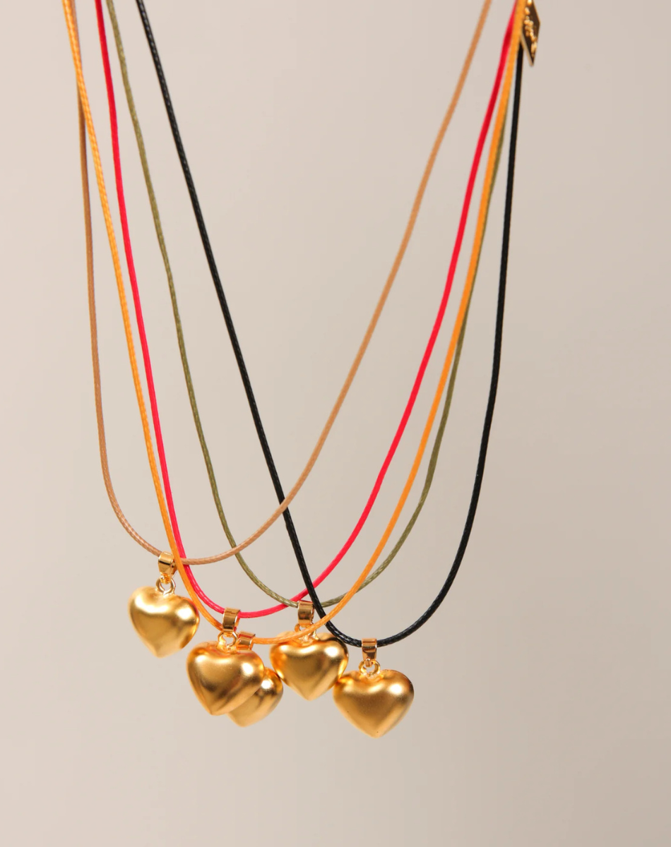 שרשרת כותנה הארט ג'יני