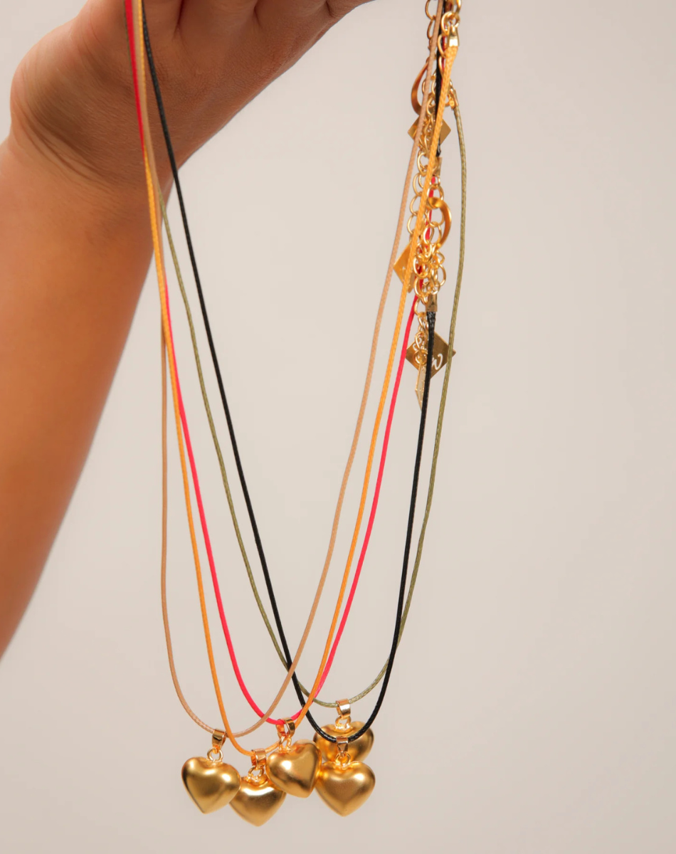 שרשרת כותנה הארט ג'יני