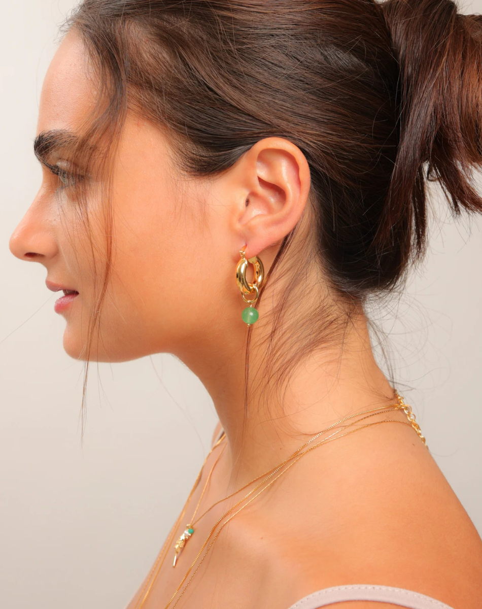 עגילי חישוק ג'יין