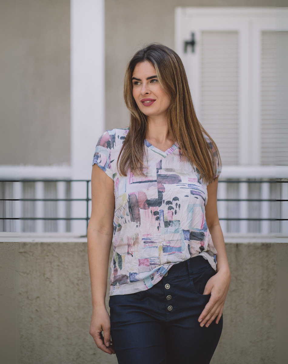 חולצת כותנה נוגה