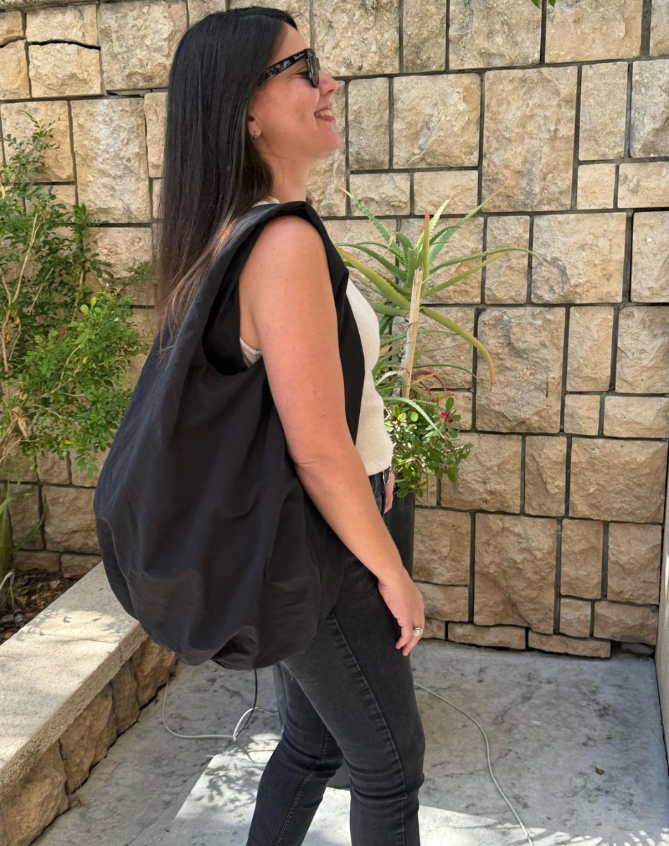 תיק צד קנגורו אבן