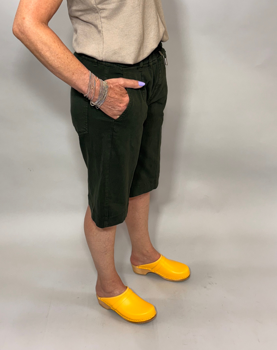נעלי קלוגס צהוב
